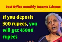 Post Office Monthly Income Scheme