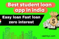 Best student loan app in india